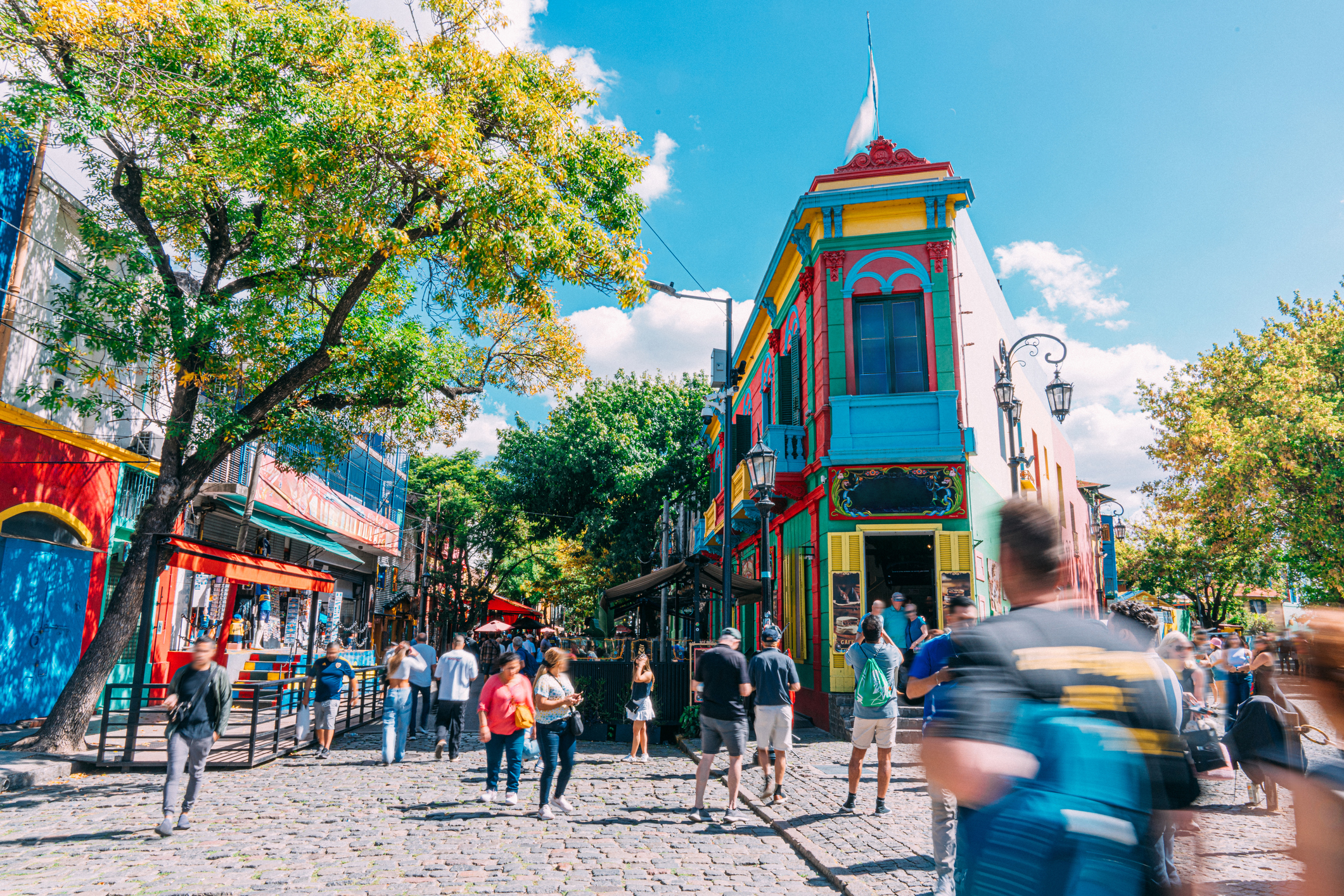 La Boca district in Buenos Aires
